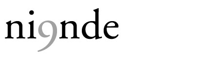 Logo för nätbutiken Ni9nde. © Nionde