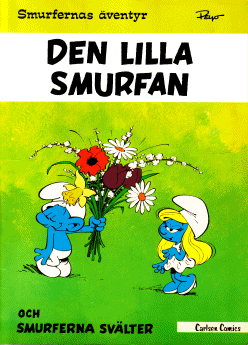 Smurfernas äventyr nr 5, "Den Lilla Smurfan". © Carlsen Comics