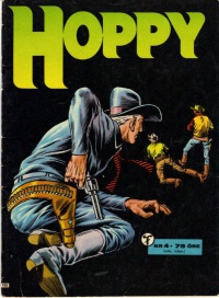 Hopalong Cassidy på omslaget till Hoppy nr 4/1963. © Formatic Press.
