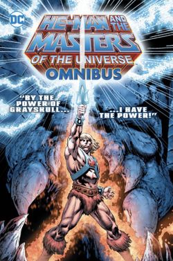 "He-Man and the Masters of the Universe Omnibus" (2019), omslag av Dave Wilkins, (c) DC Comics